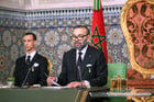 Le roi Mohammed VI lors du 48e anniversaire de la Marche verte. © MAP