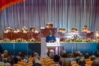 Félix Tshisekedi à Kinshasa, le 14 novembre 2023. © Guylain Kipoke