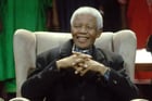 Nelson Mandela, à Johannesburg, le 12 juillet 2008. © Lional Healing /AFP
