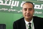 Walid Sadi, le président de la Fédération algérienne de football (FAF), à Alger, le 21 septembre 2023. © Photo By Billel Bensalem / APP/NurPhoto