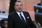 Mohammed VI, le roi du Maroc, à Paris, le 9 février 2015. © Christophe Ena/AP/SIPA