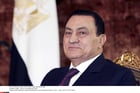 Le président égyptien Hosni Moubarak, au Caire en 2006. © MEIGNEUX/SIPA