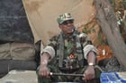 Le président tchadien Idriss Déby Itno lors de l’opération Colère de Bomo, fin mars 2020. © DR / Présidence tchadienne.