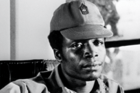 Samuel Doe en avril 1980, à Monrovia © AFP