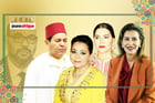 De gauche à droite : Moulay Rachid, Lalla Asma, Lalla Hasna, Lalla Meryem. © Montage JA; MAP; DR; ABACA