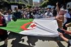 Manifestation antigouvernementale, à Alger, le 26 mars 2021. © RYAD KRAMDI / AFP