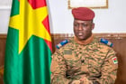 Le président de la transition burkinabè, Ibrahim Traoré. © FB / Présidence Burkina.