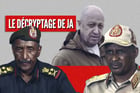 De gauche à droite : Abdel Fattah al-Burhane, Evgueni Prigojine, Mohamed Hamdan Dagalo dit « Hemetti ». © Montage JA : AP/SIPA ; Anadolu/AFP ; AFP