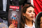 D’après Reporters sans frontières, la Tunisie a reculé en 2023 de 27 places dans le classement mondial de la liberté de la presse. Tunis, le 05 mai 2022. © Noureddine Ahmed/Shutterstock/SIPA