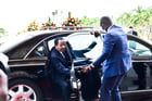 Le président camerounais Paul Biya au sommet de la CEMAC, à Yaoundé, le 17 mars 2023. © MABOUP
