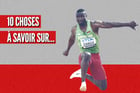 Le champion d’athlétisme burkinabè Hugues Zango. © Montage JA ; Sipa