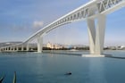 La construction du nouveau pont de Bizerte vise à faciliter la connexion entre l’autoroute A4 et la ville tunisienne. © DR