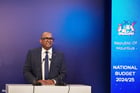 Renganaden Padayachy, le ministre mauricien des Finances, du Plan et du Développement économique, lors de la présentation du budget 2024-2025, le 7 juin 2024. © GIS MAURITIUS