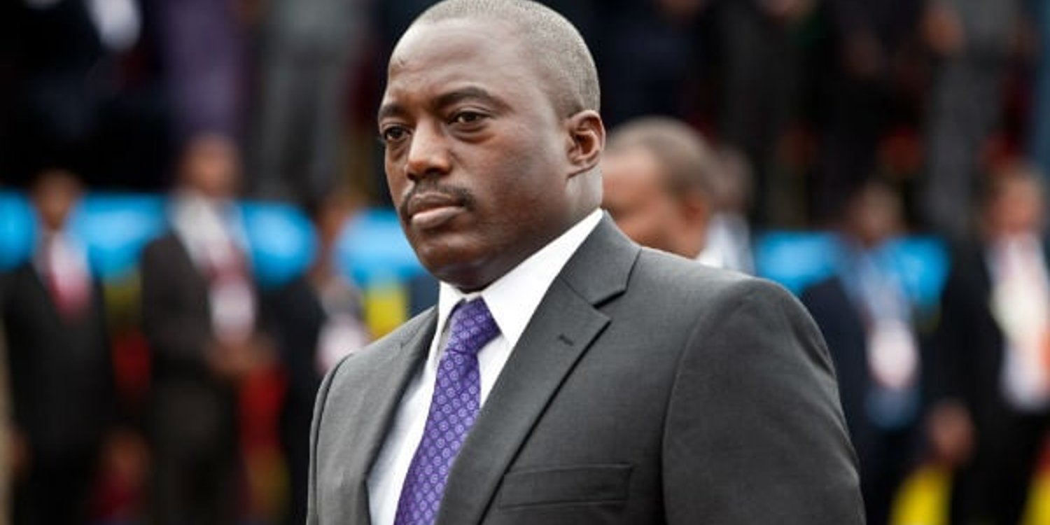 Le président congolais Joseph Kabila. © Gwen Dubourthoumieu/J.A.