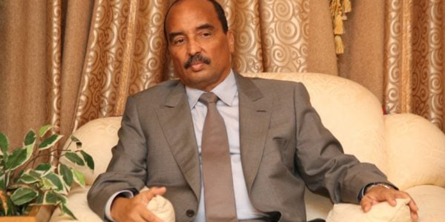 L’ancien président mauritanien Mohamed Ould Abdelaziz. © AMI pour J.A.