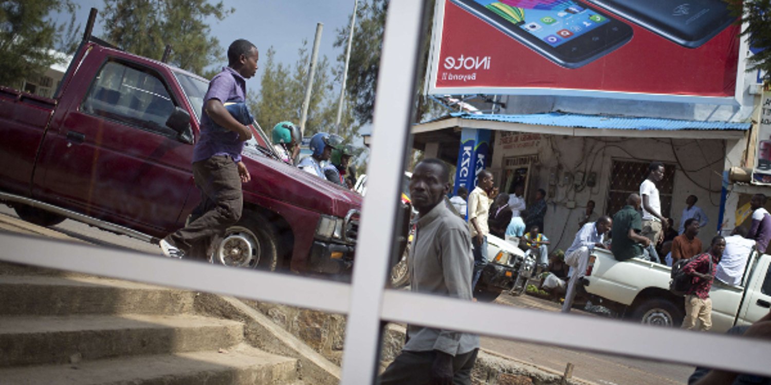 A Kigali, en 2014. © Ben Curtis/AP/SIPA