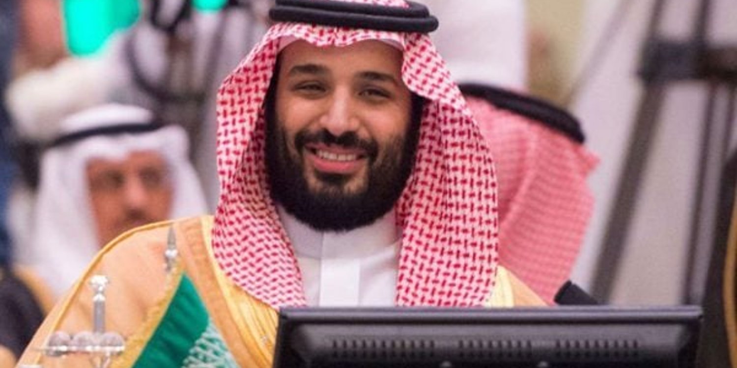 Le prince héritier, Mohamed Ben Salman, lors d’une réunion du Conseil de coopération du Golfe (CCG), le 27 avril 2017 à Riyad. © Uncredited/AP/SIPA