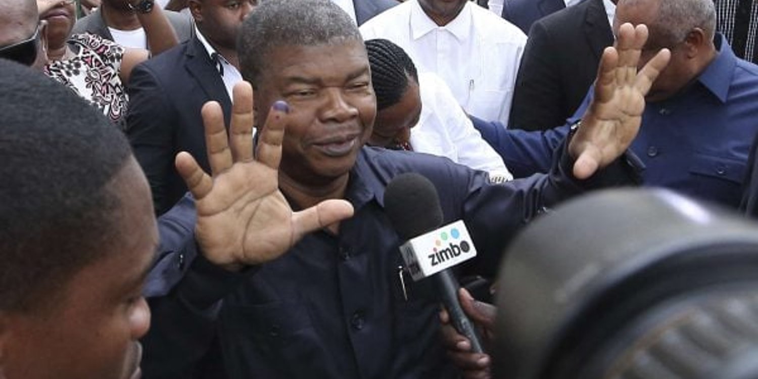 Joao Lourenço, le nouveau président de l’Angola. © Bruno Fonseca/AP/SIPA
