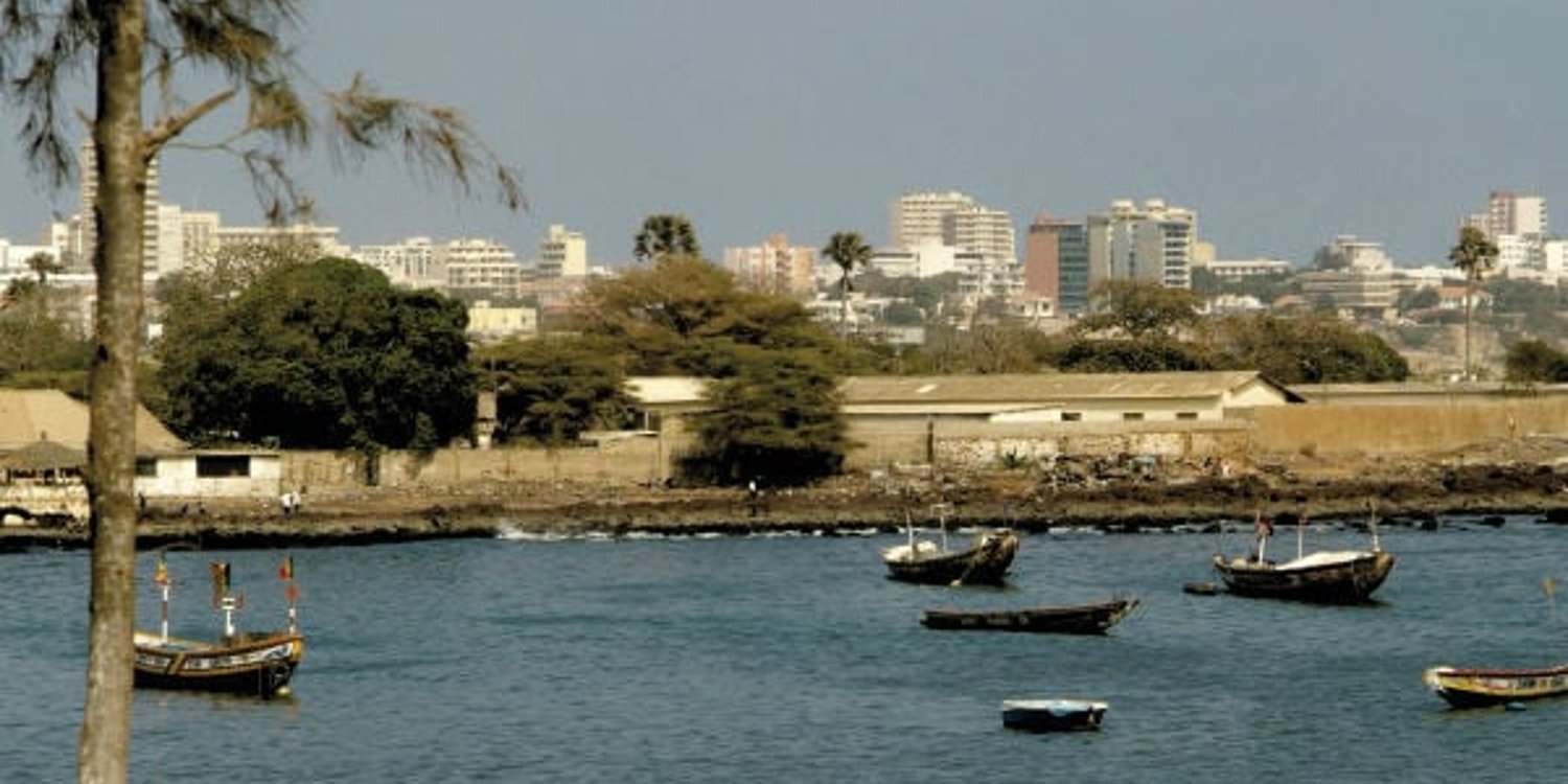 Vue de la ville de Dakar au Sénégal © Jacques DU SORDET/JA