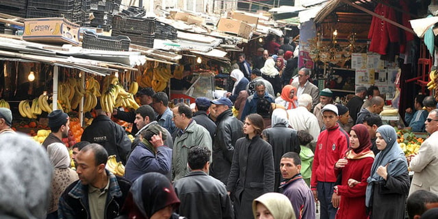 Un marché en Algérie © Flickr/CC/Magharebia