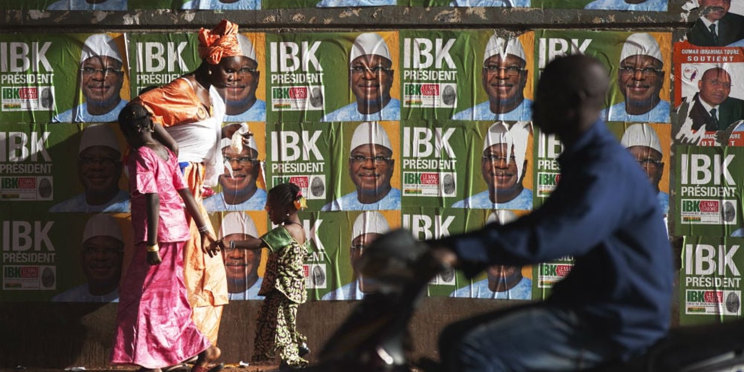 A Bamako, lors de la campagne présidentielle de 2013. © REUTERS/Joe Penney
