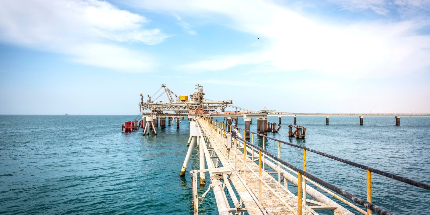 Le phosphate du Sahara est expédié au port d’Al Masra, en cours de modernisation. © HOC/OCP