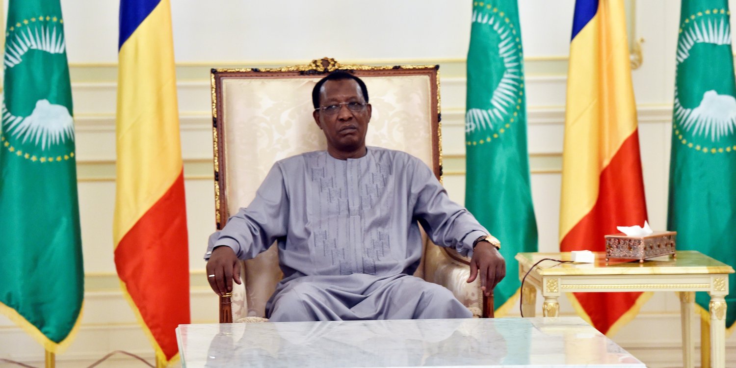 Idriss Déby Itno, au palais présidentiel en décembre 2016. © REUTERS/Alain Jocard/Pool