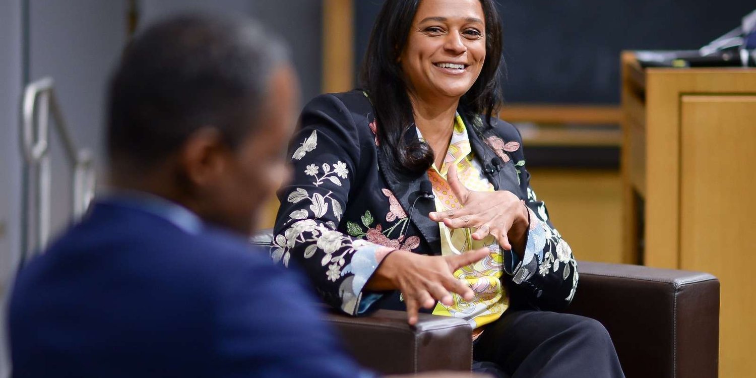 Isabel dos Santos, le 15 mars 2019. © Unitel Angola/AP/SIPA