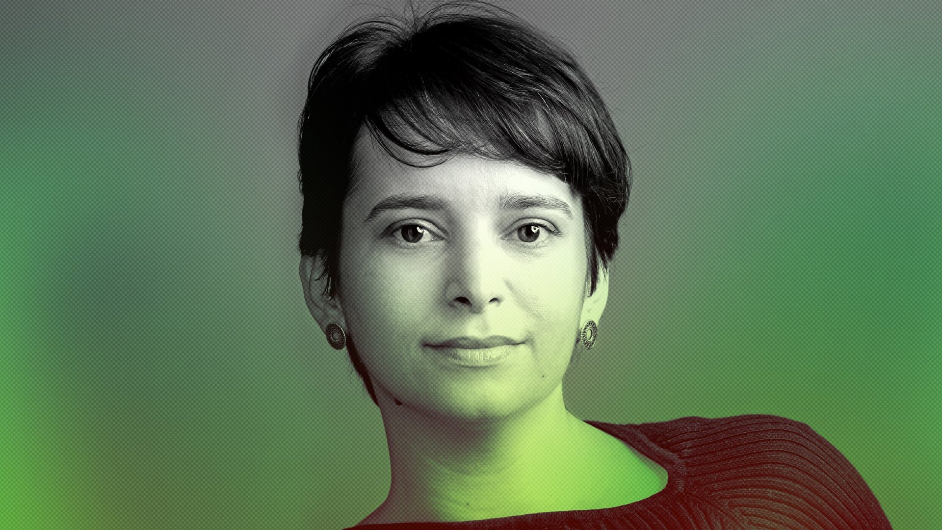 Ouerdia Ousmer, cocréatrice du podcast « Éclosion ». © Montage JA; DR.