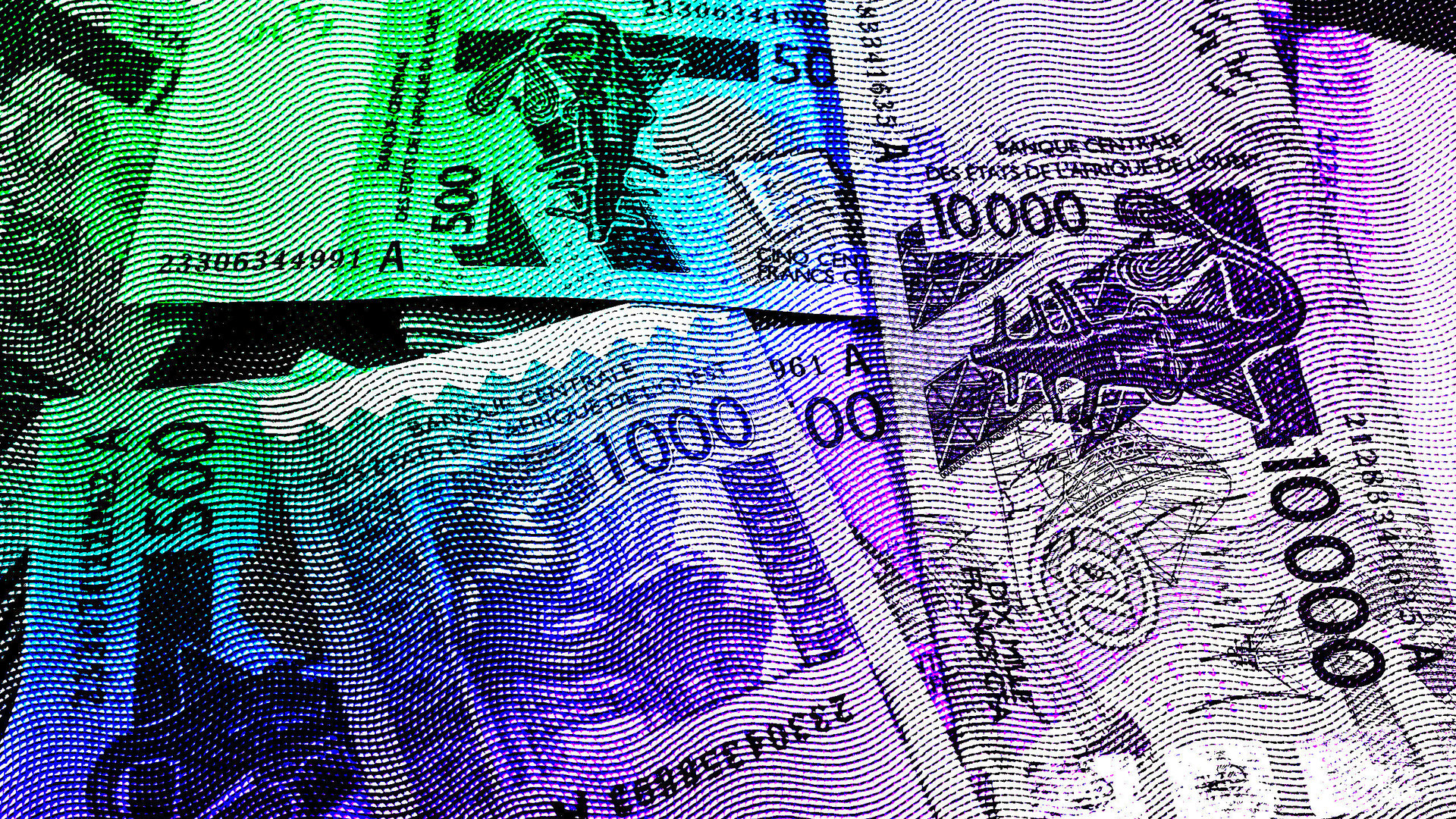 Utilisés dans l’Uemoa et la Cemac, le franc CFA est gage de stabilité, étant indexé sur l’euro. © Montage JA; Issouf SANOGO/AFP.