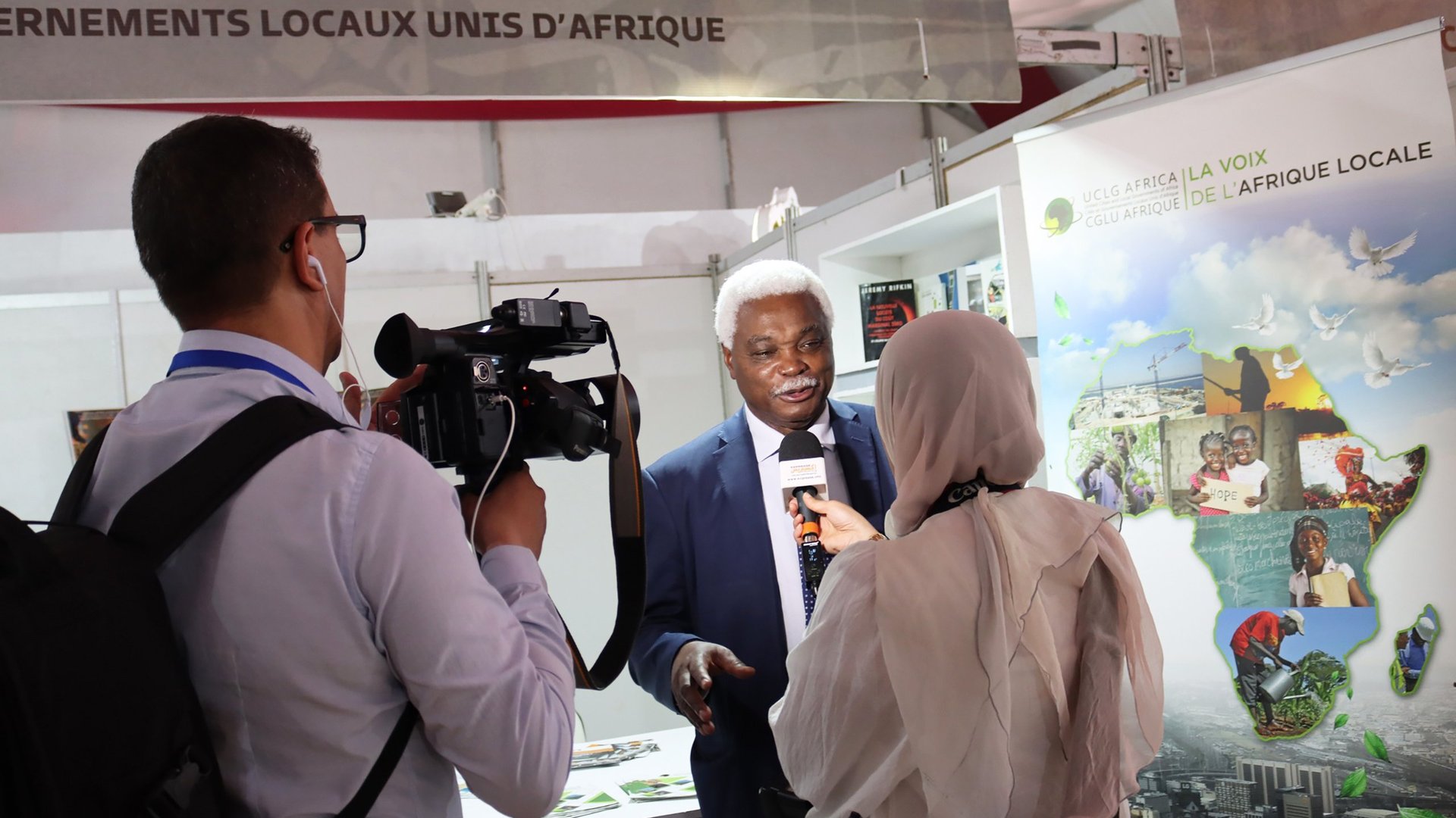 Jean Pierre Elong Mbassi, le secrétaire général de CGLU. © Facebook CGLU