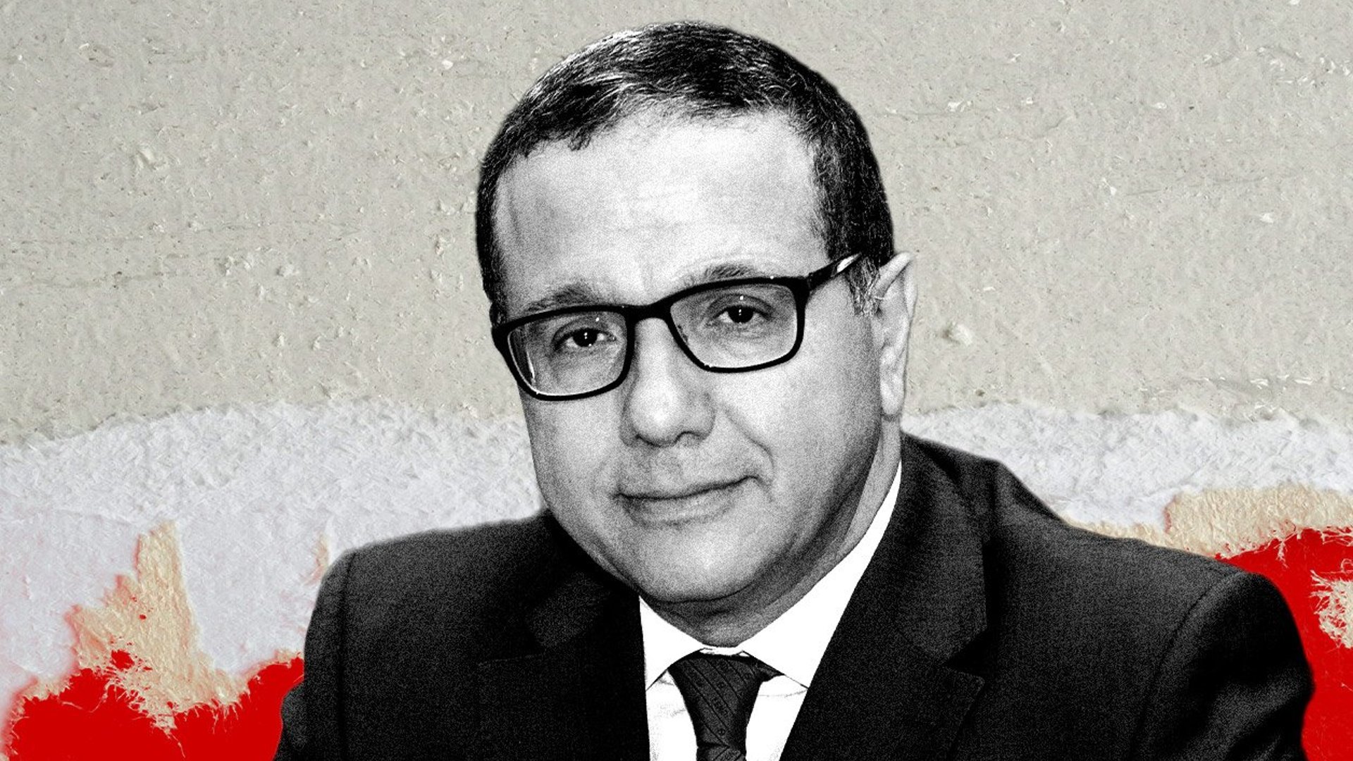 Mohamed Boussaid (Maroc), ancien ministre de l’Économie et des Finances, dans son bureau a Rabat, en juillet 2015. © Montage JA; Mohamed Drissi Kamili pour JA