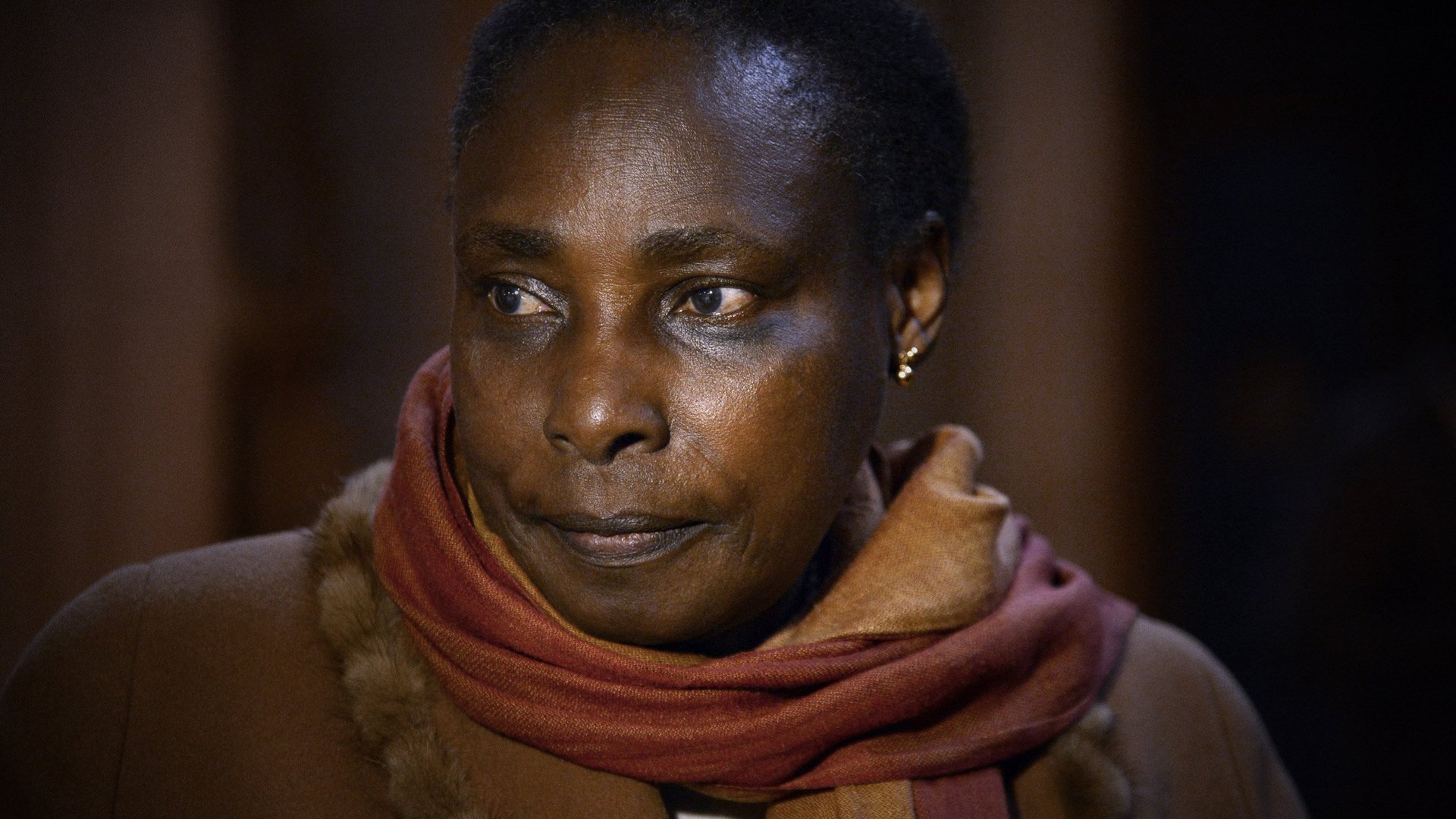 Agathe Habyarimana, la veuve du président rwandais dont l’assassinat a déclenché le génocide de 1994, le 30 avril 2014 à Paris. © MONTAGE JA : BERTRAND GUAY/AFP