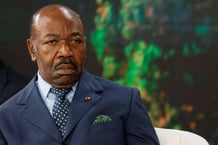 Ali Bongo Ondimba, à Libreville en mars 2023. © LUDOVIC MARIN/AFP