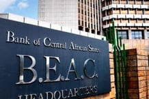 Le siège de la Banque des États d’Afrique centrale à Yaoundé. © BEAC