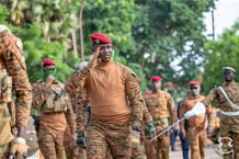 Ibrahim Traoré à Ouagadougou, le 20 octobre 2023. © Présidence du Faso