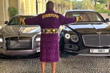 Le cyberescroc Ramon Abass, alias « Ray Hushpuppi ». © INSTAGRAM HUSHPUPPI