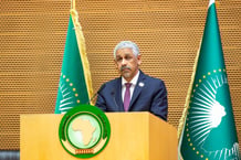 Sidi Ould Tah, le président de la Banque africaine de développement (BAD) investi en septembre 2025, à Abidjan, le 16 février 2026. © Facebook African Development Bank Group