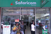 Une boutique Safaricom à Nairobi, le 22 novembre 2018.