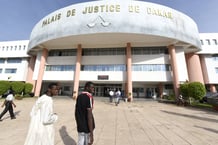 Le militant politique Bah Diakhaté et le prêcheur Cheikh Ahmed Tidiane Ndao ont été condamnés à trois mois de prison ferme. © SEYLLOU/AFP