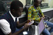 En Afrique, la 4G est passée d’une couverture de 27 % du territoire en 2018 à 65 % en 2023. © ISSOUF SANOGO/AFP