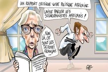 La politique de la France à l’égard de l’Afrique est sévèrement critiquée dans un rapport parlementaire… français. © Glez