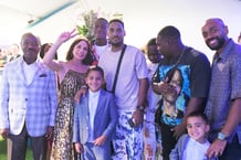 La famille Bongo Ondimba, le 17 août 2023, quelques jours avant le coup d’État. © X NOUREDDIN BONGO VALENTIN