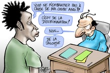 Les députés français ont adopté un projet de loi sur la « discrimination capillaire » . © Damien Glez