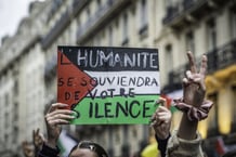 Rassemblement en soutien à la Palestine, à Paris, le 29 mai 2024. © Gabrielle CEZARD/SIPA
