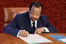 Le Président camerounais, Paul Biya, le 13 mars 2024. © PRÉSIDENCE DE LA REPUBLIQUE DU CAMEROUN