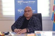 José Dubier, le directeur général de Congo Airways. © DR