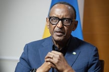 Paul Kagame, le 14 03 2024. Paul Kagame, president de la Republique du Rwanda le 14.03.2024.
 © Vincent Fournier pour JA