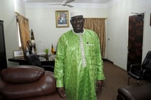 Bakary Togola, ex-président de la Confédération des sociétés coopératives des producteurs de coton, au Mali. © Emmanuel Daou Bakary