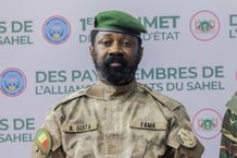 Assimi Goïta, lors du premier sommet des pays membres de l’Alliance des Etats du Sahel en juillet 2024. © Présidence de la République du Mali